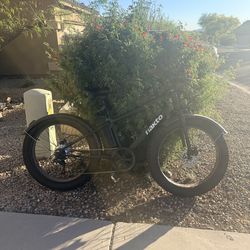 Nakto cruiser fat tire e-bike