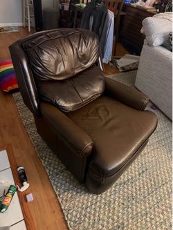 Bradington-Young Genuine Leather Recliner
