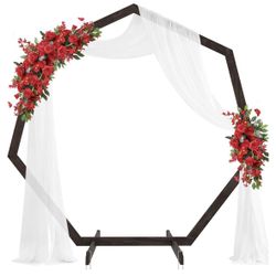 Arch 7.2ft Heptagon Wood
