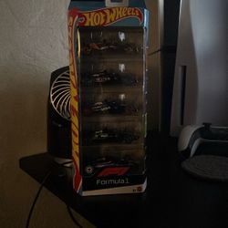 F1 hot wheel 5 pack