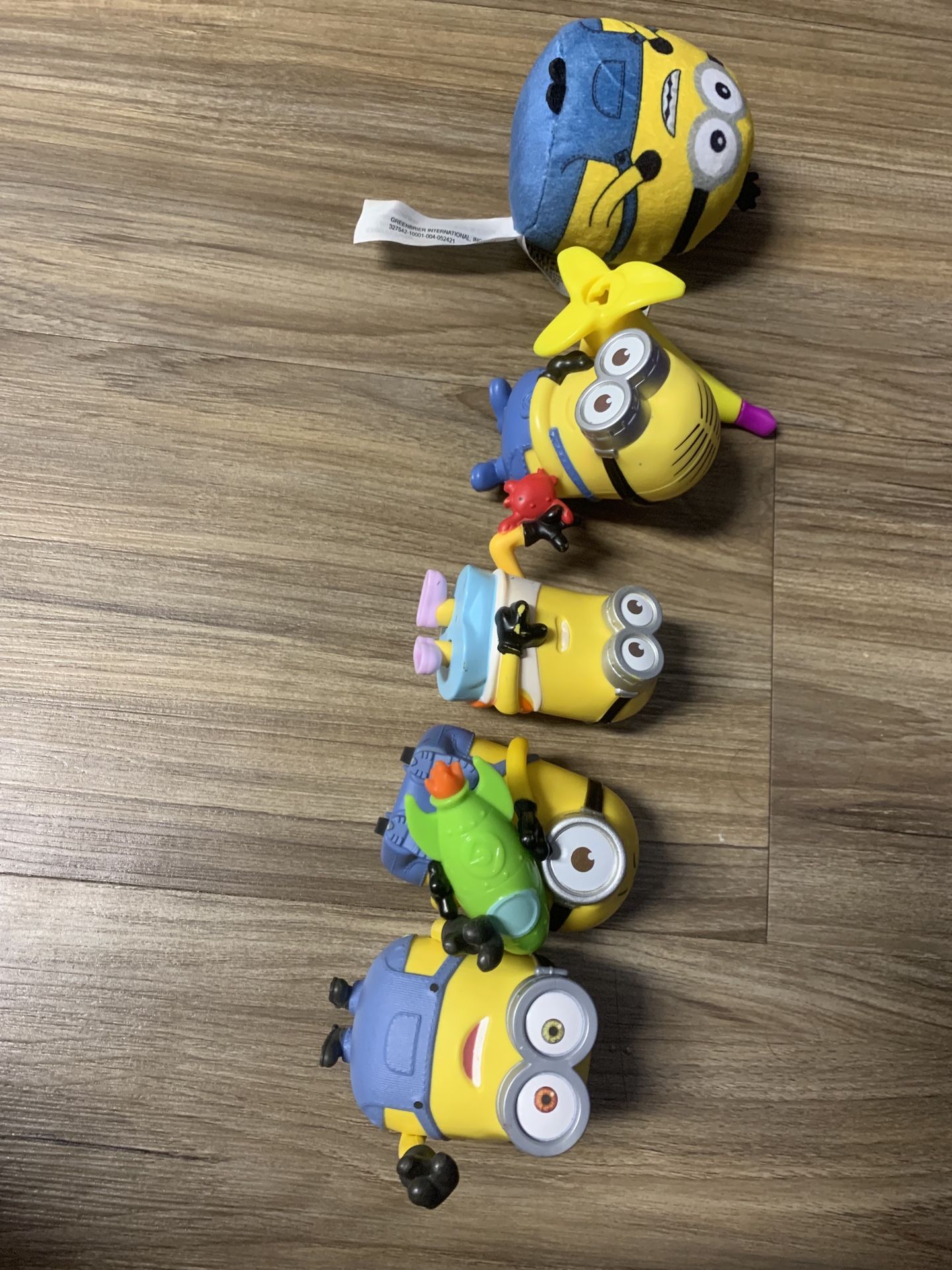 Minions Lot 5 Pc