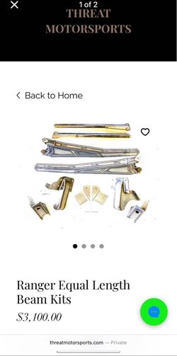Threat Motorsports Equal Length Beams