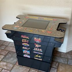 Street Fighter Cocktail Arcade 15 Games On System For Trade