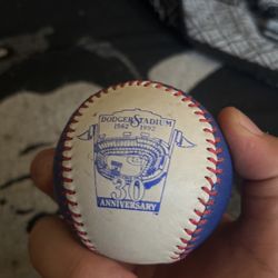 Rare Dodger Baseballs