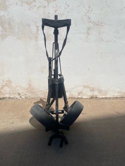 3-Wheel Golf Push Cart Trolley and 25 balls