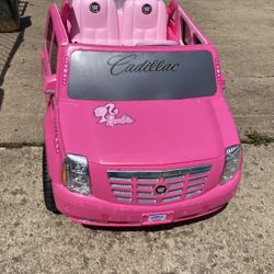 Pink Cadillac Kids Truck 