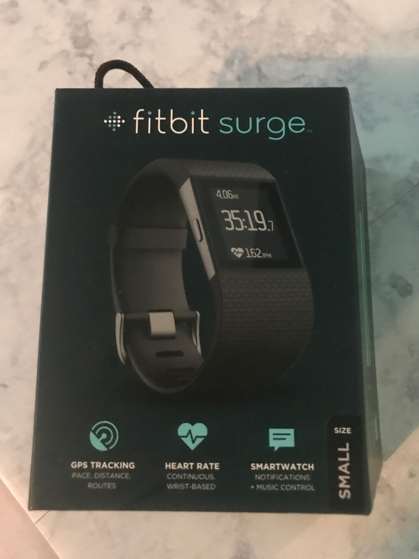 Fitbit surge small black bands fitness app track