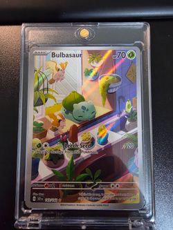 Pokémon Bulbasaur Illustration Rare