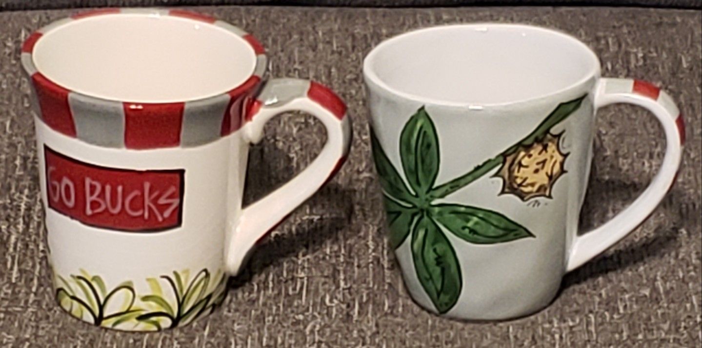 2 Rare T CABELLS TOO Magnolia Lane THE OHIO STATE UNIVERSITY Mugs