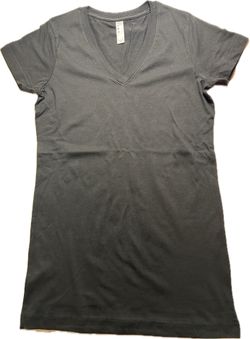 Women’s V Neck T-shirt Blanks Wholesale
