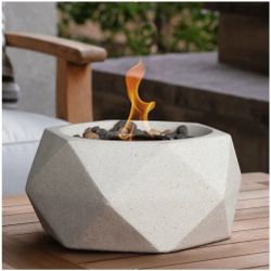 Geo Fire Bowl Table Top