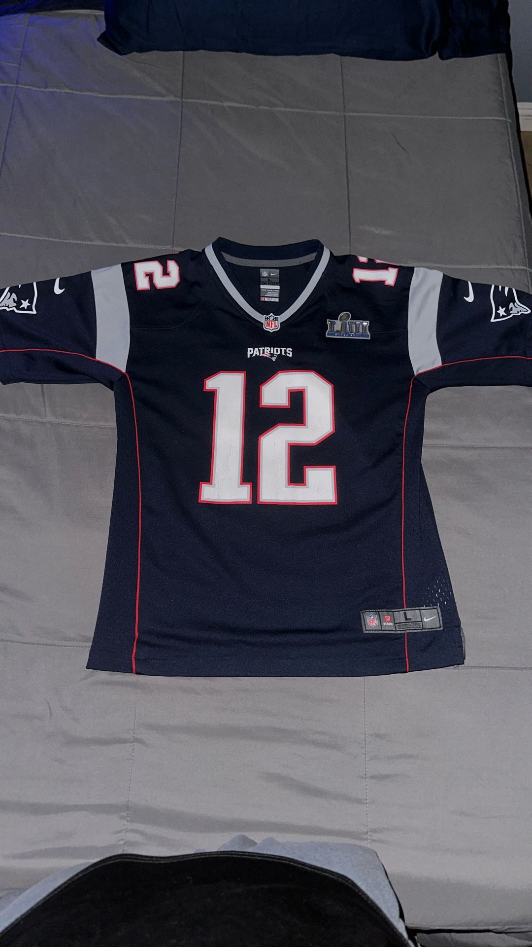 Tom Brady New England Patriots Jersey Size Large