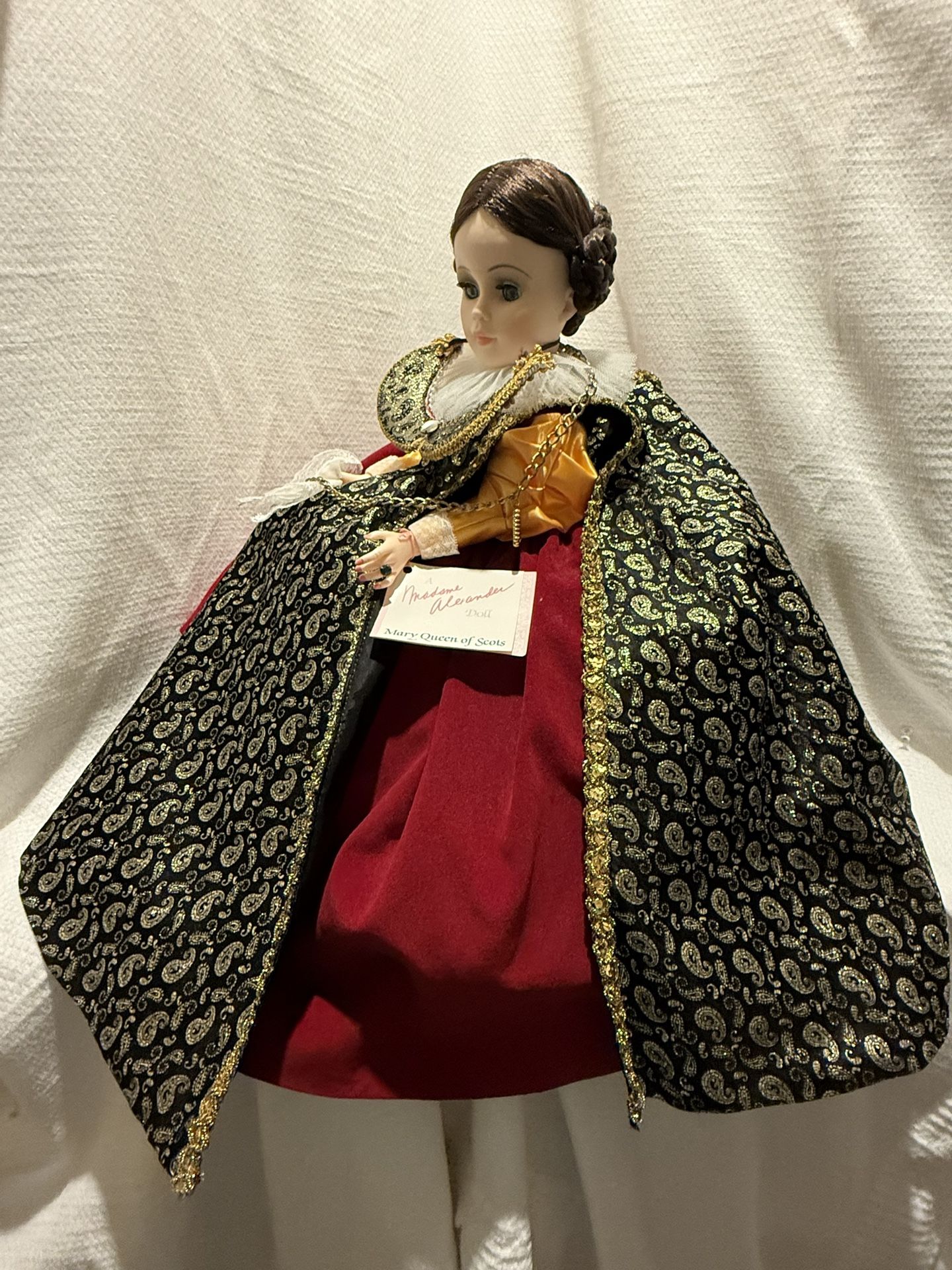 Madame Alexander “Mary queen of Scot’s” porcelain doll 