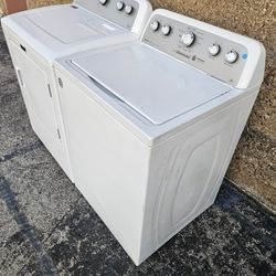 maytag Heavy Duty Large Capacity Washer And Dryer.