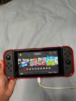 Nintendo Switch with accessories