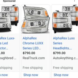 Chrome Headlights For 2000-2009