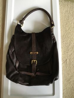 CYNTHIA ROWLEY Calf Hair and Leather