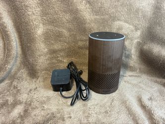 Amazon Echo 2nd Gen Smart Speaker With Dolby Walnut WoodenPS73BR