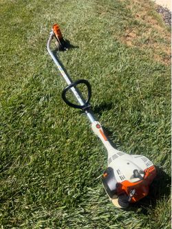 Running Stihl Edger FC 56C