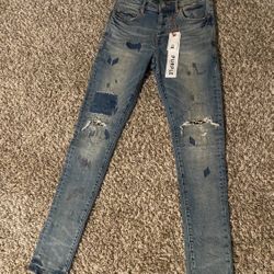 Purple Jeans Size 28