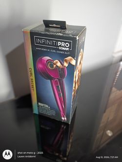 Conair InfinitiPRO Curl Secret Automatic Curling Iron NEW Open Box