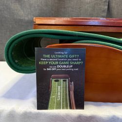 Perfect Practice Golf Putting Mat with Ball Return