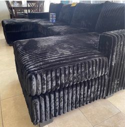 💲Was More, Now $550! Fluffy Cloud Style U-Shape Sectional
