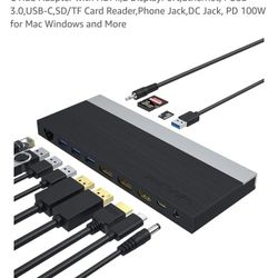 Triple Display Docking Station