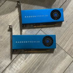 Radeon Pro Wx 2100 Graphics Cards 