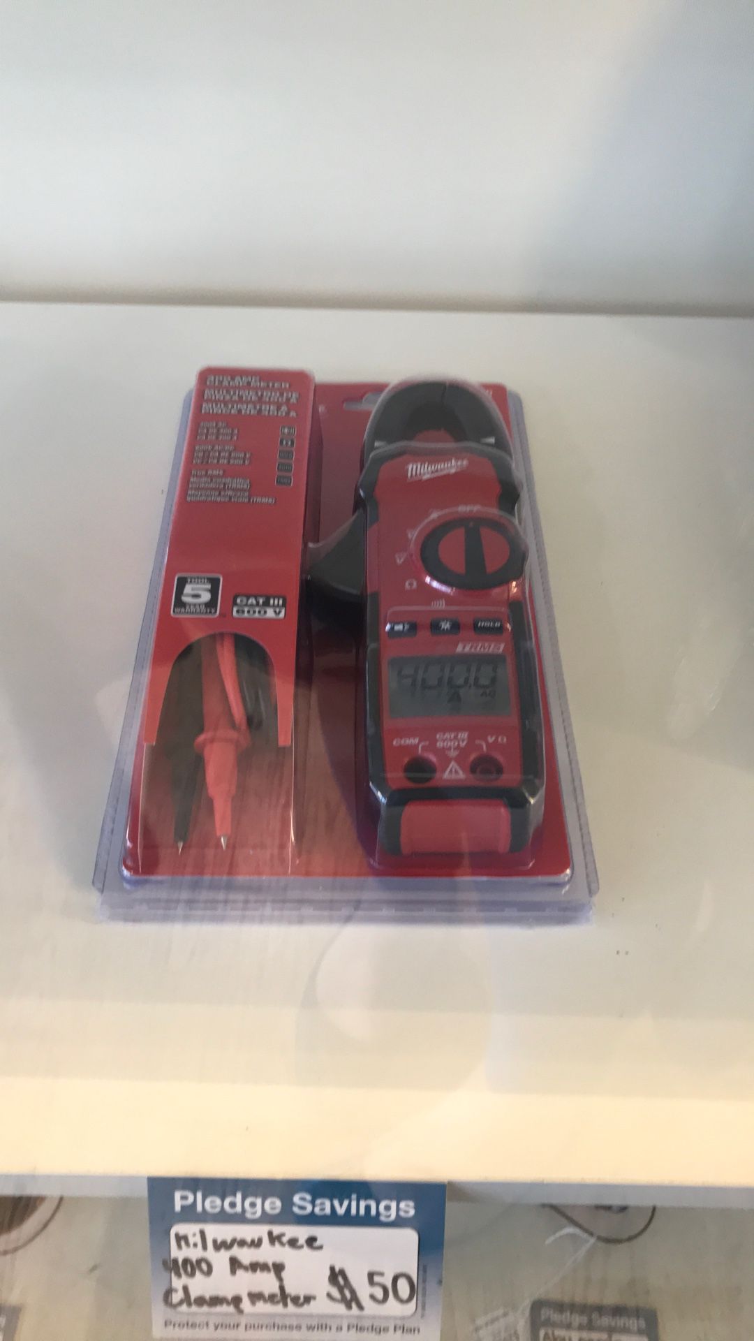 Milwaukee 400 Amp Clamp Meter 