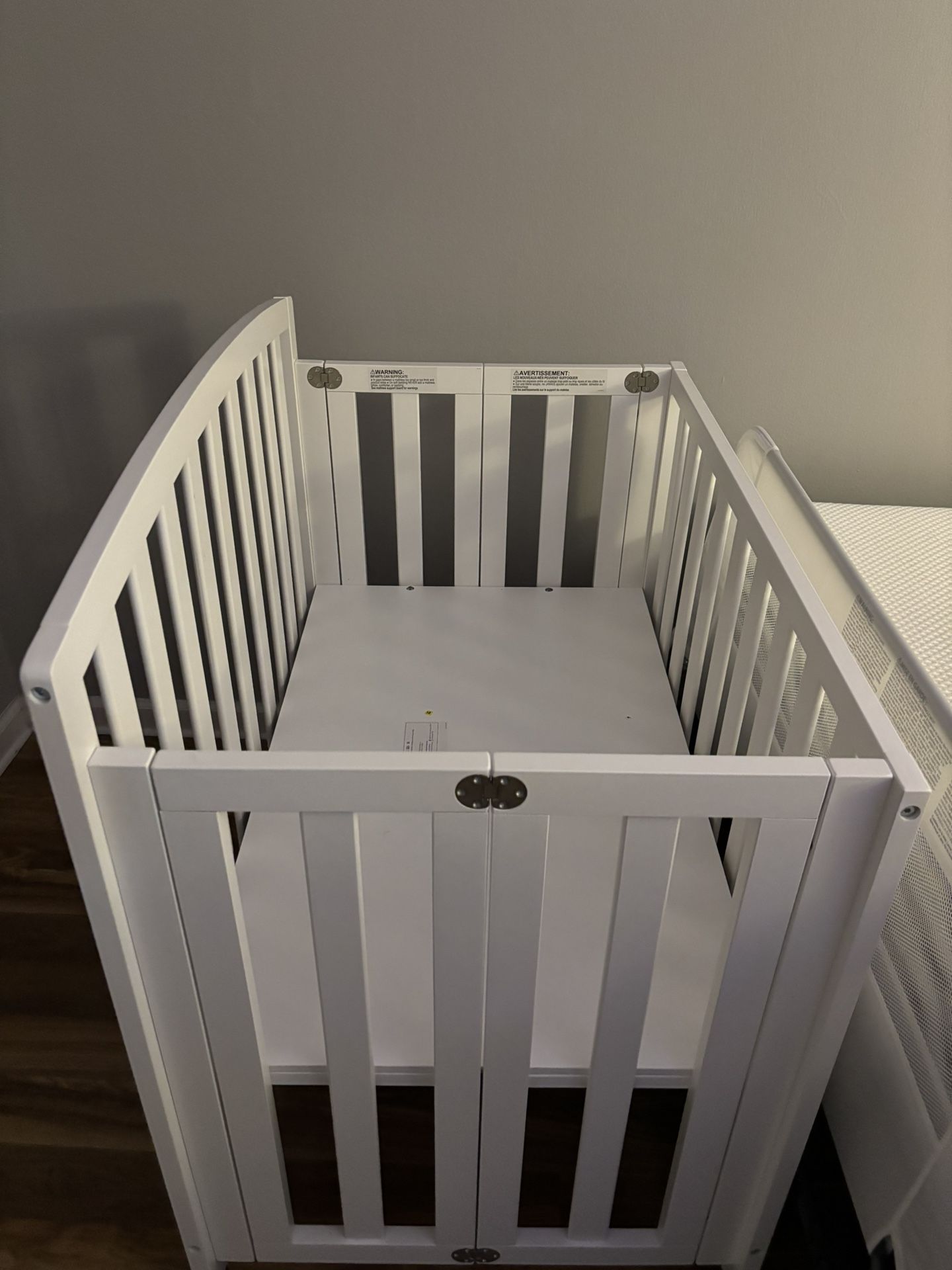 Mini Baby Crib & Mattress