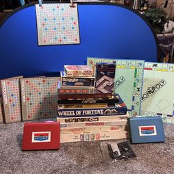 Vintage, Rare & COMPLETE Classic Board Games & Extra Game Boards