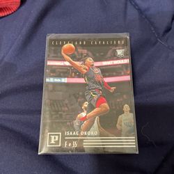 Isaac Okoro rookie card