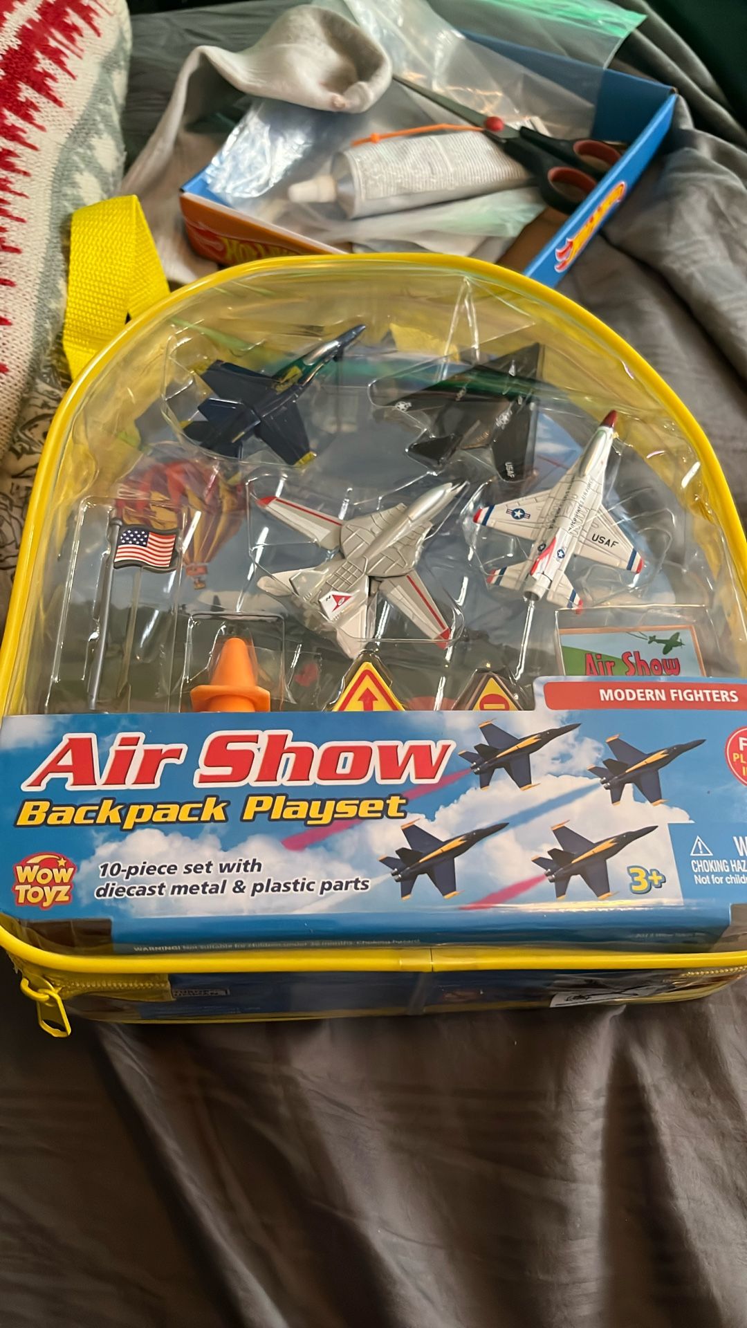 Airplanes Backpack Set