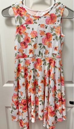 Tahari Girl Floral Dress *Size 10