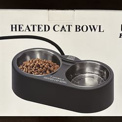 Outdoor Heated Cat Bowl Large