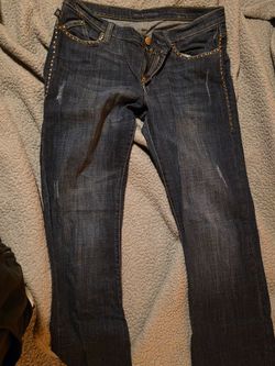 Rock & Republic Studded Designer Jeans – Size 14