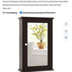 black bathroom mirror 