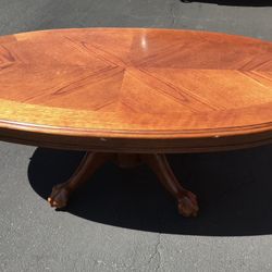 Oval Coffee Table 