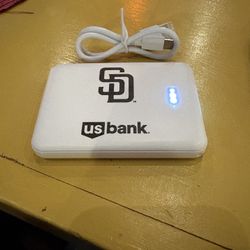 San Diego Padres Baseball Power Bank Charger USB C Phone Tablet 2025