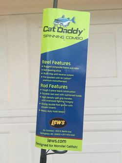 4 New Lews Cat Daddy fishing rod/reel combo for Sale in Little Elm, TX -  OfferUp