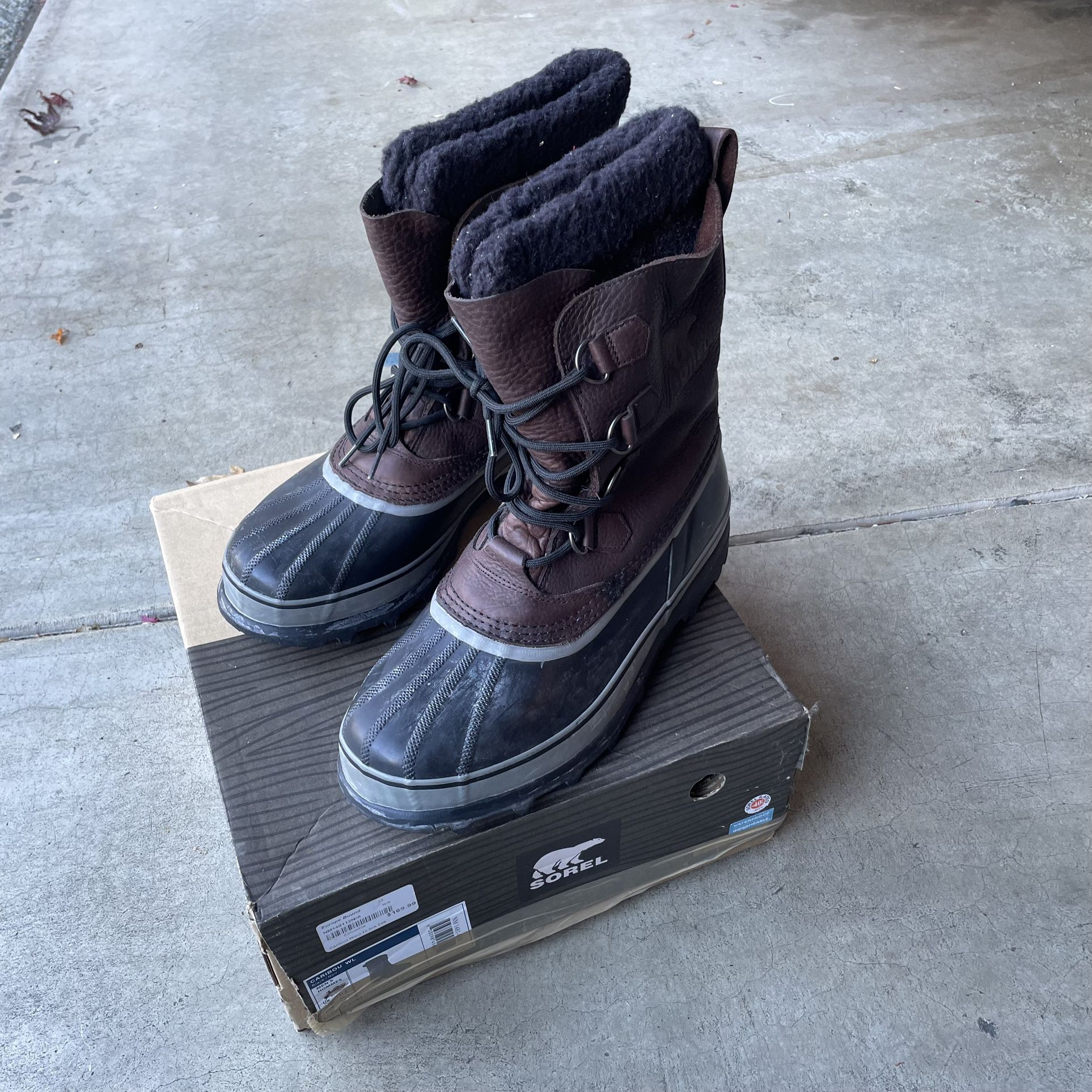 Sorel Winter Boots -For Extreme Cold Conditions - Natural Rubber