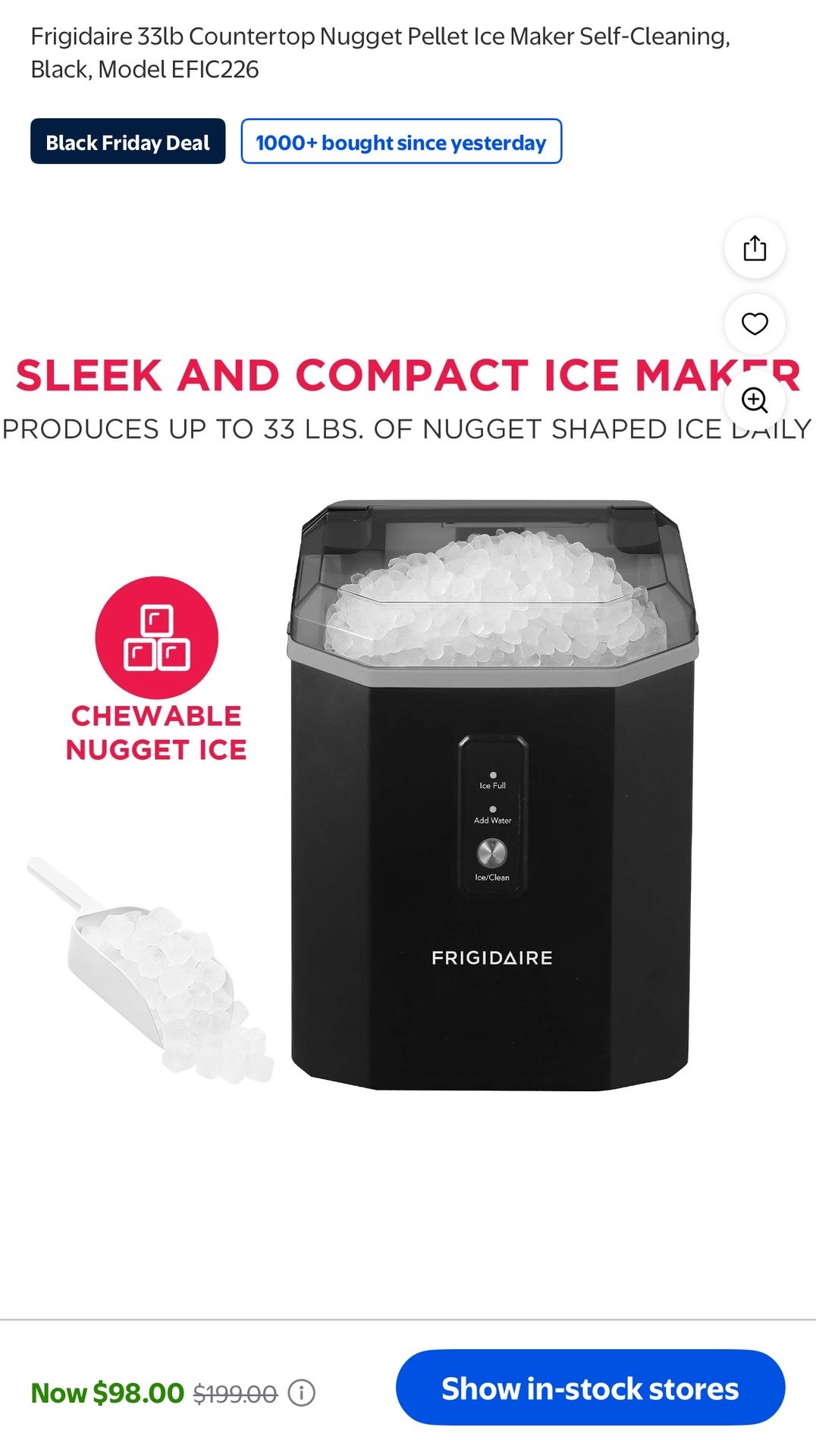 Ice  Nugget Maker 