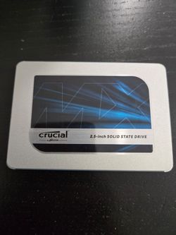 Crucial MX500 250GB 2.5 SSD Hard Drive!! EXCELLENT Condition!!