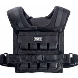 MVRK Weighted Vest Men 35lbs - Weighted Workout Vest With Removable Iron Weights, Heavy Duty Weighted