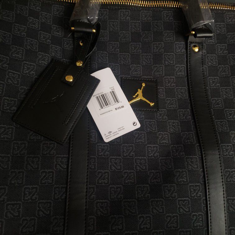20% OFF the Air Jordan Monogram Duffle Bag Black — Sneaker Shouts