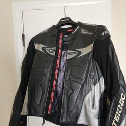 Teknic Motorcycle Jacket Track Suit Size 42