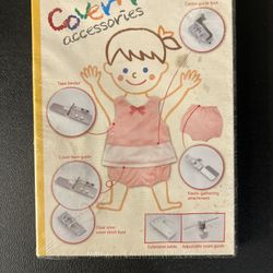 Janome CoverPro Accessories Instructional (DVD, 2006) Series 1000CP/900CP New