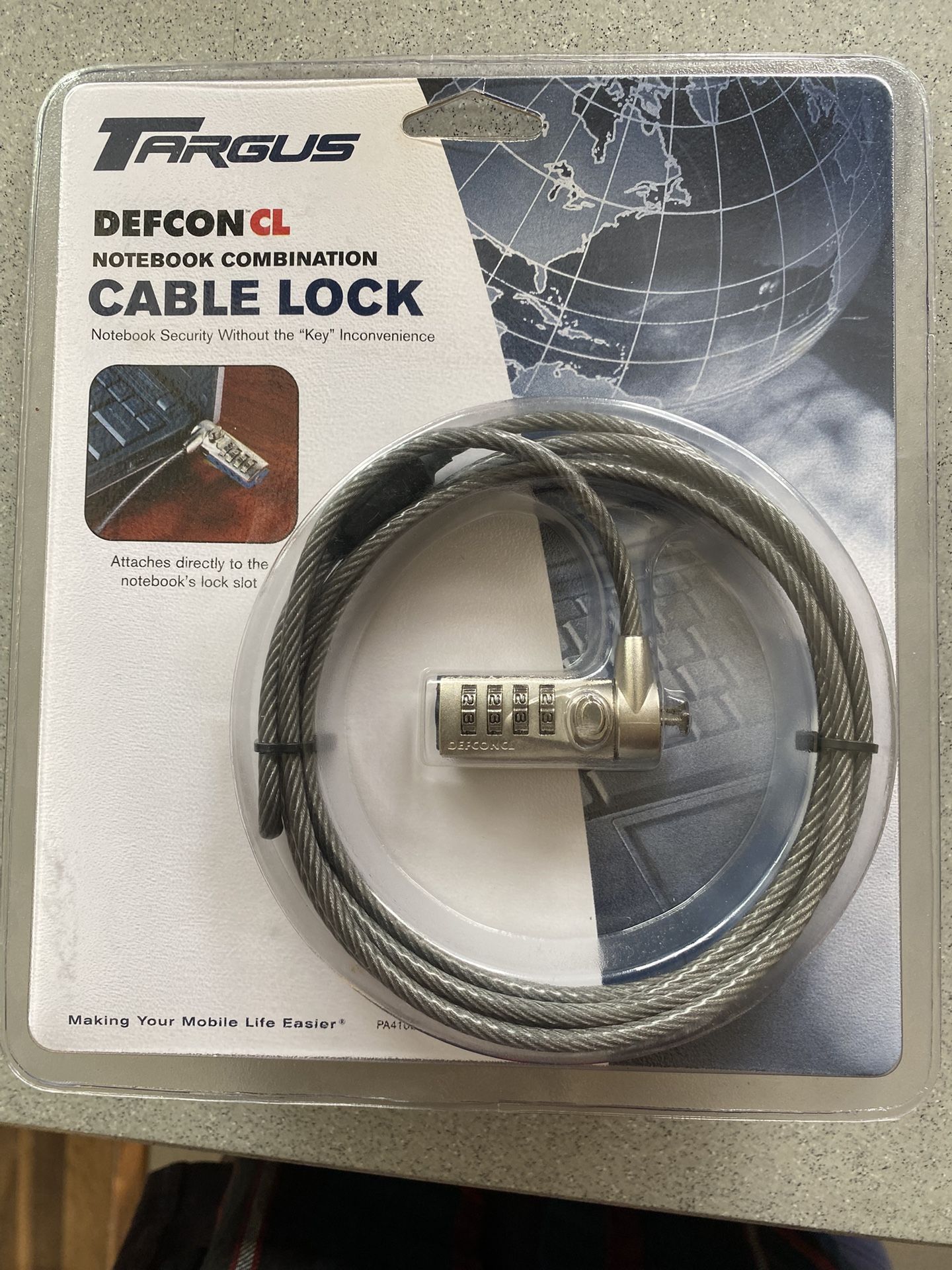 Notebook Combination Cable Lock