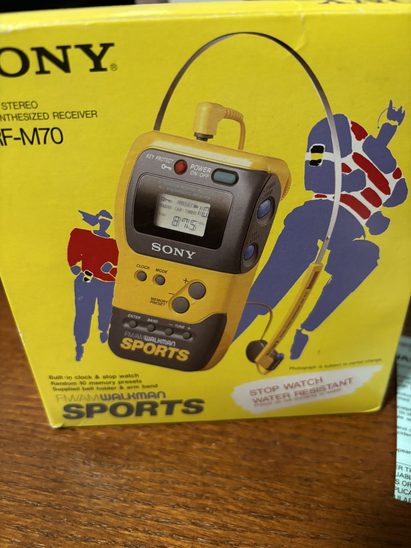 Sony Am/fm Sports Walkman (New)